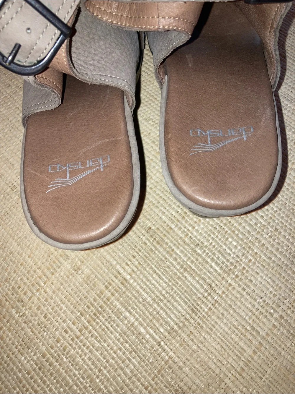 Dansko taupe suede